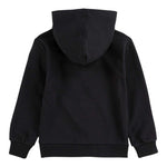 LEVI'S felpa chiusa con cappuccio tinta unita con logo Nero per Bambino 9E8778XX NERO LEVI'S 