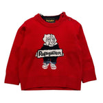 REFRIGIWEAR maglia girocollo tinta unita con ricami Rosso per Neonato RWN817 ROSSO REFRIGIWEAR 