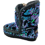 MOU stivali tinta unita con paillettes Nero per Bambina FK101031K NERO MOU 