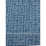 Balmain Bermuda In Denim Tinta Unita per Bambino BW6Q39 AZZURRO BALMAIN 
