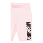 MOSCHINO completo 2 pezzi felpa-pantalone tinta unita Rosa per Bambina HUKM06H ROSA MOSCHINO 