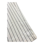 Never Too Pantalone Tinta Unita con Fantasia A Righe per Bambino NT1894R BIANCO NEVER TOO 