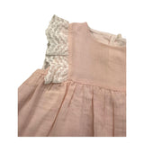 Wedoble Einfarbiges Rosa Tagebuchkleid für Baby Mädchen