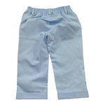 Le Bebe' Pantalone Tinta Unita con Elastico In Vita per Neonato LBB5351 AZZURRO LE BEBE' 