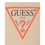 GUESS felpa tinta unita girocollo con stampa Beige per Bambino N73Q10KAUG0J BEIGE GUESS 