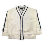 Emporio Armani Cardigan Tinta Unita Scollo A V per Bambino EB000147 BIANCO EMPORIO ARMANI 