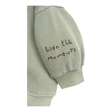 PLAY UP felpa tinta unita girocollo con stampa Verde per Bambino PA011AP10903 VERDE PLAY UP 