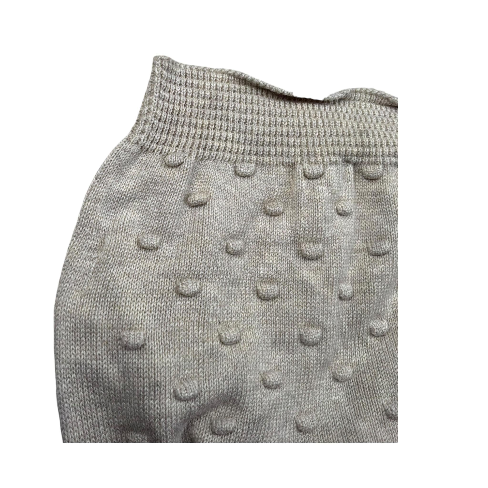 Wedoble Culotte Tinta Unita con Ricami per Neonato V2406331A BEIGE WEDOBLE 