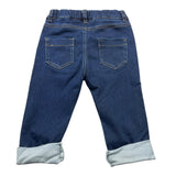 Bikkembergs Bermuda Einfarbig Mit Elastischer Taille Blau Für Neugeborene