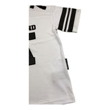 JOHN RICHMOND t-shirt girocollo tinta unita con stampa in contrasto Bianco per Bambino RBA25114TS BIANCO JOHN RICHMOND 