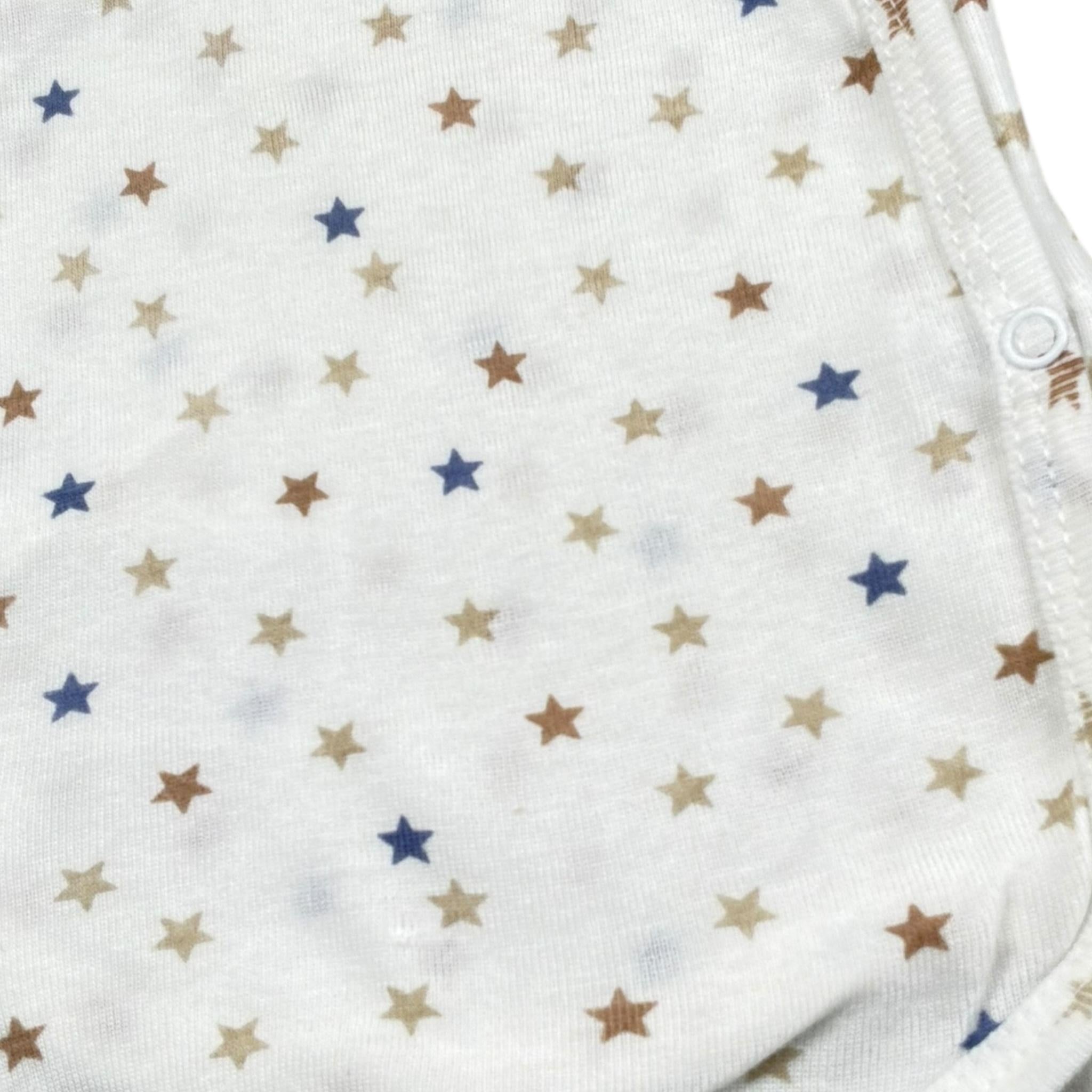 Mayoral Body Tinta Unita Giromanica con Stampa per Neonato 170666 BIANCO MAYORAL 