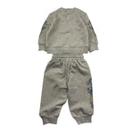 JOHN RICHMOND completo tinta unita 2pz felpa-pantalone Grigia per Neonato RIA25038CF GRIGIO JOHN RICHMOND 