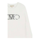 MICHAEL KORS shirt girocollo tinta unita con stampa Bianco per Neonata R30145N BIANCO MICHAEL KORS 