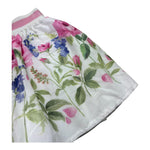 Monnalisa Gonna Tinta Unita con Fantasia per Bambina 11706 BIANCO MONNALISA 