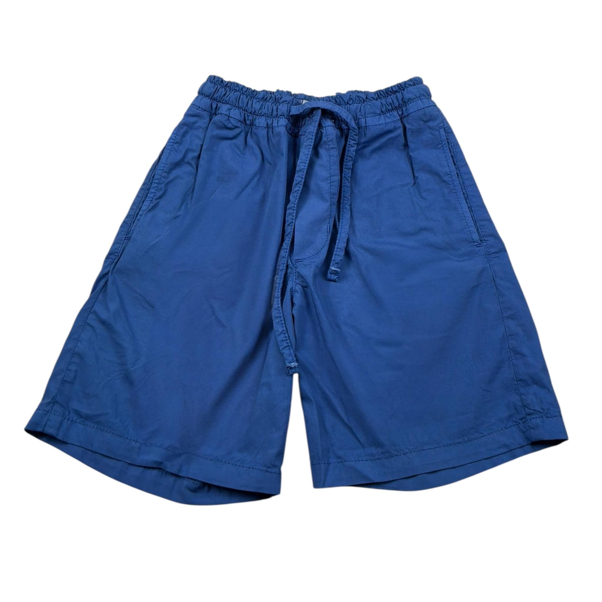 Manuel Ritz Bermuda Tinta Unita con Elastico In Vita per Bambino MR3019JX BLU MANUEL RITZ 