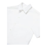 MAISON MARGIELA abito camicia mezza manica bicolore Bianco/nero per Bambino M60641 BIANCO/NERO MAISON MARGIELA 