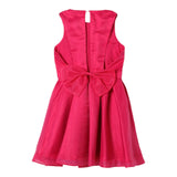 Liu Jo Einfarbiges Fuchsia Ärmelloses Kleid für Mädchen