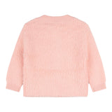 CARRE'MENT BEAU cardigan tinta unita con ricamo cuore Rosa per Neonata Y05268 ROSA CARRE'MENT BEAU 