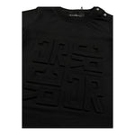 John Richmond T-Shirt Girocollo Tinta Unita con Logo per Neonato RIP26015TS NERO JOHN RICHMOND 