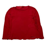 MONNALISA shirt tinta unita girocollo Rosso per Bambina 170607 ROSSO MONNALISA 
