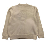 BARCELLINO maglia girocollo tinta unita cn rombi Beige per Bambino 115407J BEIGE BARCELLINO 