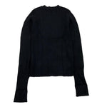 TO be too maglia girocollo tinta unita Nero per Bambina TFJF24M450 NERO TO be too 