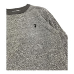 TRUSSARDI maglia girocollo tinta unita con logo Grigio per Bambino TBA25112MA GRIGIO TRUSSARDI 