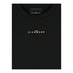 JOHN RICHMOND felpa girocollo tinta unita con stampa Nero per Neonato RBA24110FENX NERO JOHN RICHMOND 