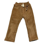 NEVER TOO pantalone tinta unita in velluto con elastico in vita Cammello per Bambino NT2220B CAMMELLO NEVER TOO 
