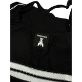 Patrizia Pepe Tuta Intera Tinta Unita A Bretelline per Bambina 7T0021 NERO PATRIZIA PEPE 