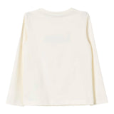 Liu Jo Shirt Tinta Unita Girocollo con Brillantini per Bambina KF4069 PANNA LIU JO 