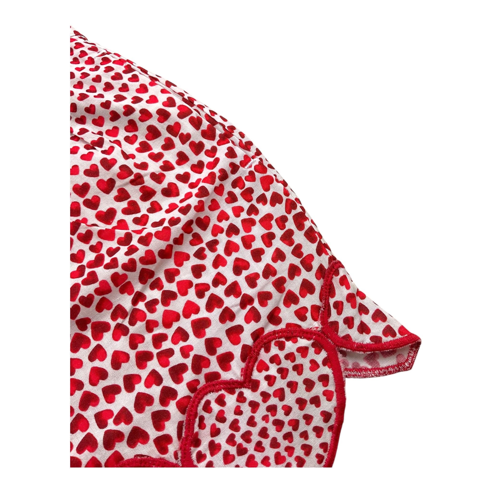 Stella Mccartney Short Bicolore con Fantasia Cuori per Bambina TU6C49 BIANCO/ROSSO STELLA McCARTNEY 