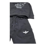 Aeronautica Militare Completo 2 Pezzi Felpa-Pantalone Tinta Unita per Neonato 251TF0005AJ NERO AERONAUTICA MILITARE 