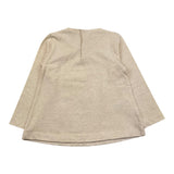 MAYORAL shirt girocoll tinta unita con stampa in contrasto Beige per Neonata 2054 BEIGE MAYORAL 