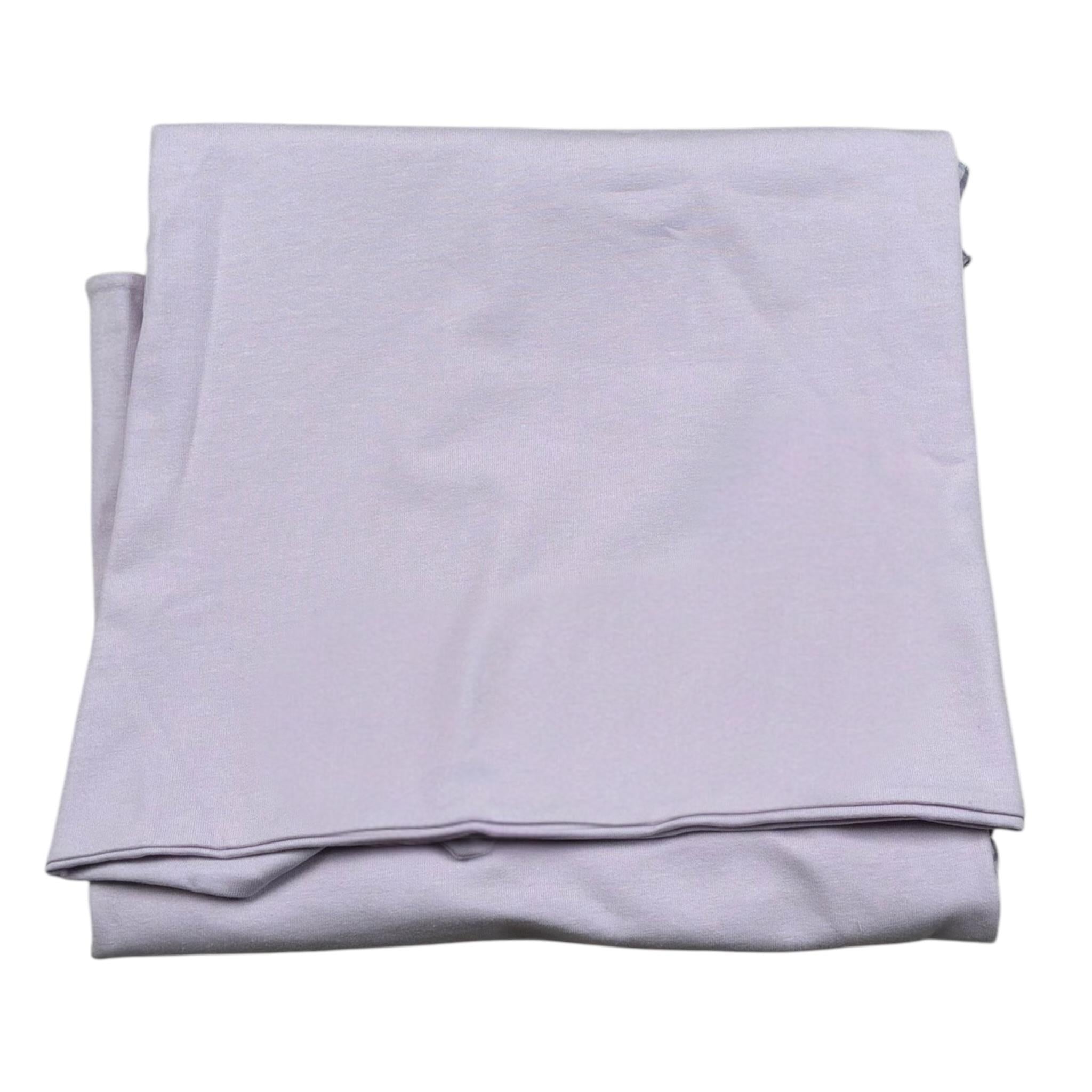 Lalalu' Coperta tinta unita con Ricami Lilla per Neonata COL7G LILLA LALALU' 