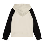 Calvin Klein Felpa con Zip E Cappuccio con Maniche In Contrasto per Bambino IB0IB02378 PANNA CALVIN KLEIN 