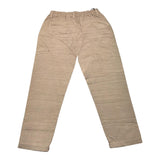 Over-D Einfarbige Hose mit elastischer Taille Beige für Jungen