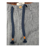 Yes Zee Schlichte Hose mit elastischem Bund in Grau für Jungen
