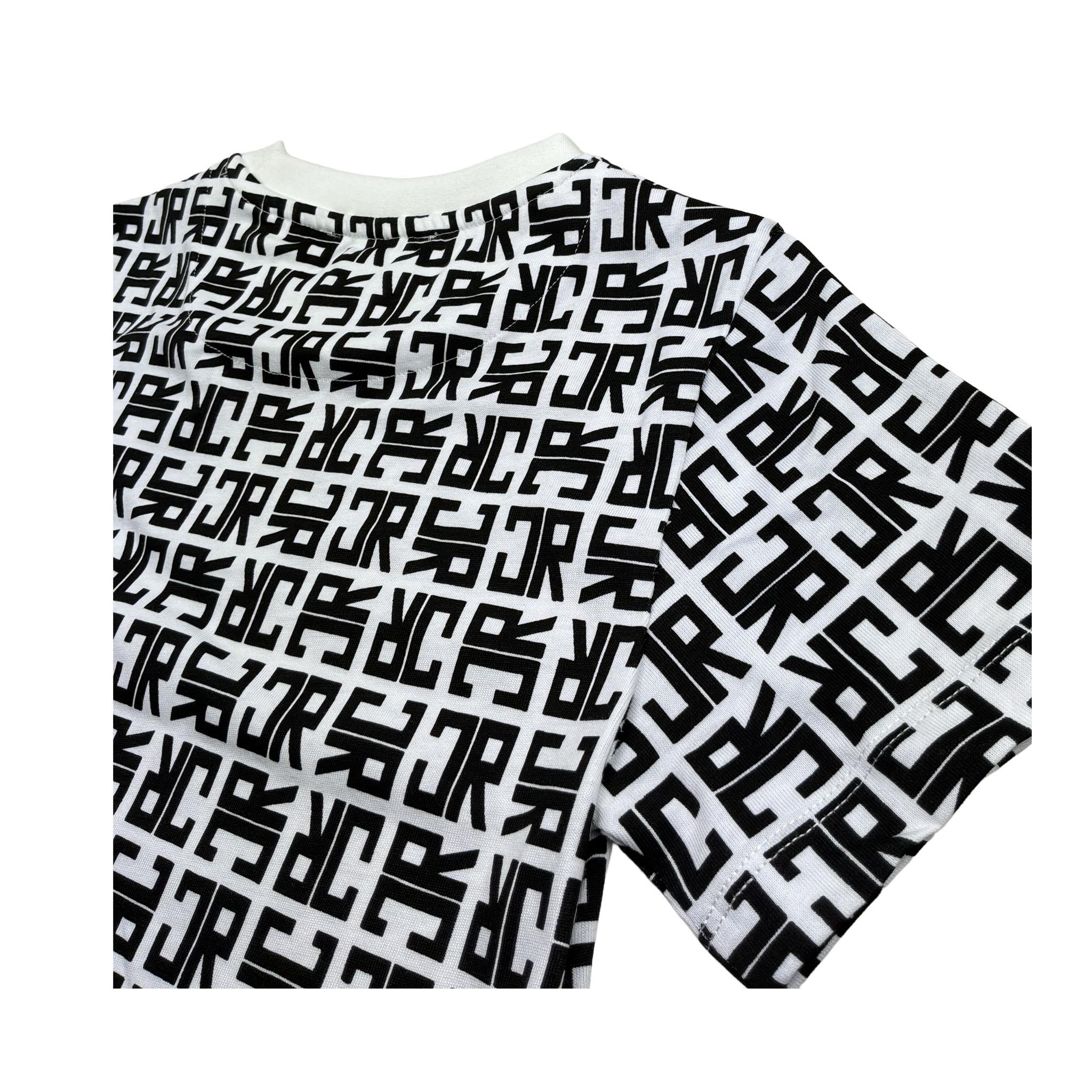 John Richmond Completo 2 Pezzi T-Shirt-Bermuda per Bambino RBP26020CJ BIANCO JOHN RICHMOND 