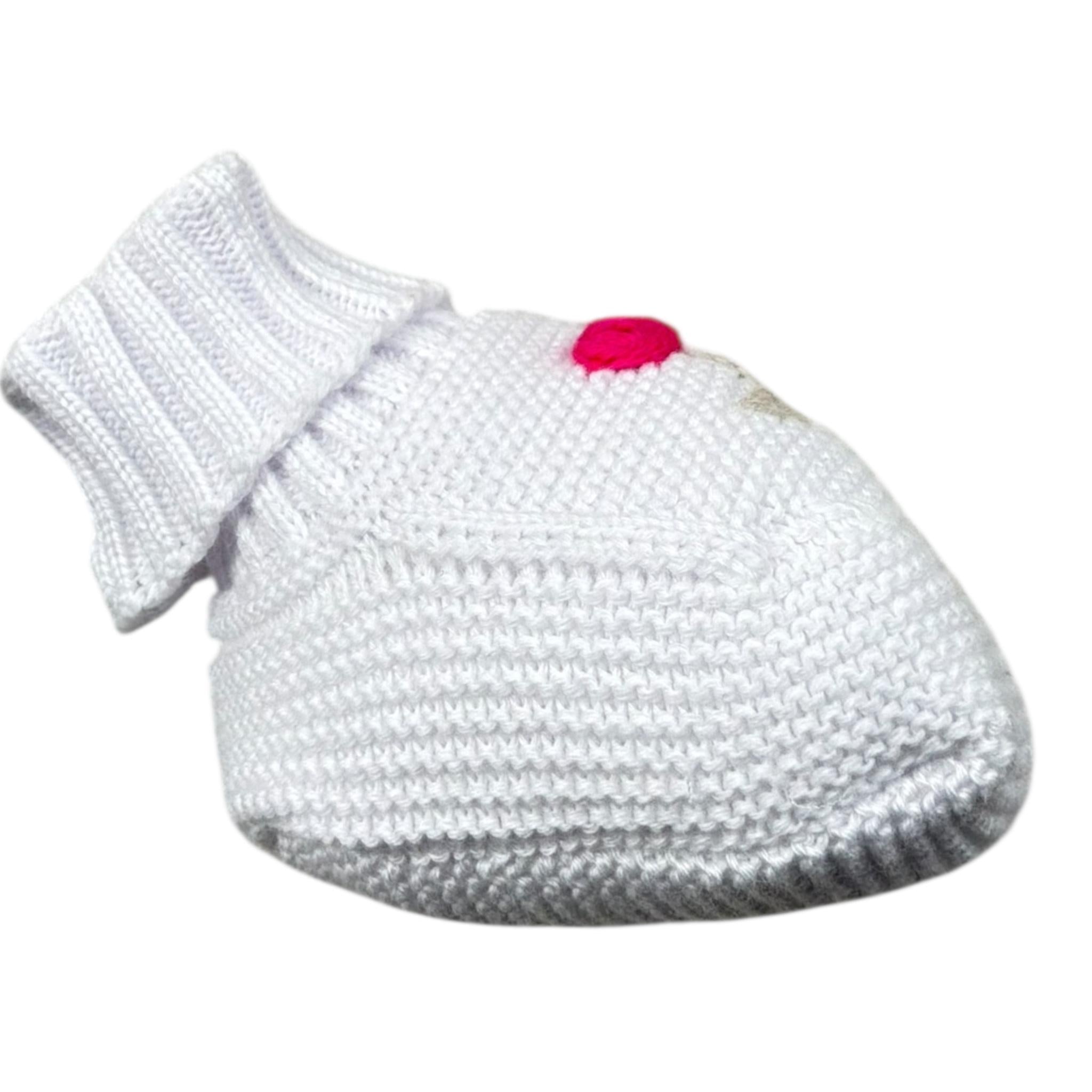 Le Coconne Babbucce Tinta Unita per Neonata LCN2474 BIANCO LE COCONNE 