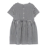 Il Gufo Abito Mezza Manica Fantaisa Qaudri per Bambina ABGL BLU IL GUFO 