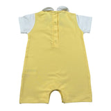 Coccode Pagliaccetto Mezza Manica Tinta Unita per Neonato C55148 GIALLO COCCODE 