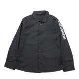 Daniele Alessandrini Langarmshirt Einfarbig Schwarz für Kinder