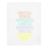 Dixie T-Shirt Tinta Unita Girocollo con Stampa per Bambina MBC5030G39 BIANCO DIXIE 