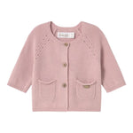 Mayoral Cardigan Tinta Unita Traforato per Neonata 1307 ROSA MAYORAL 