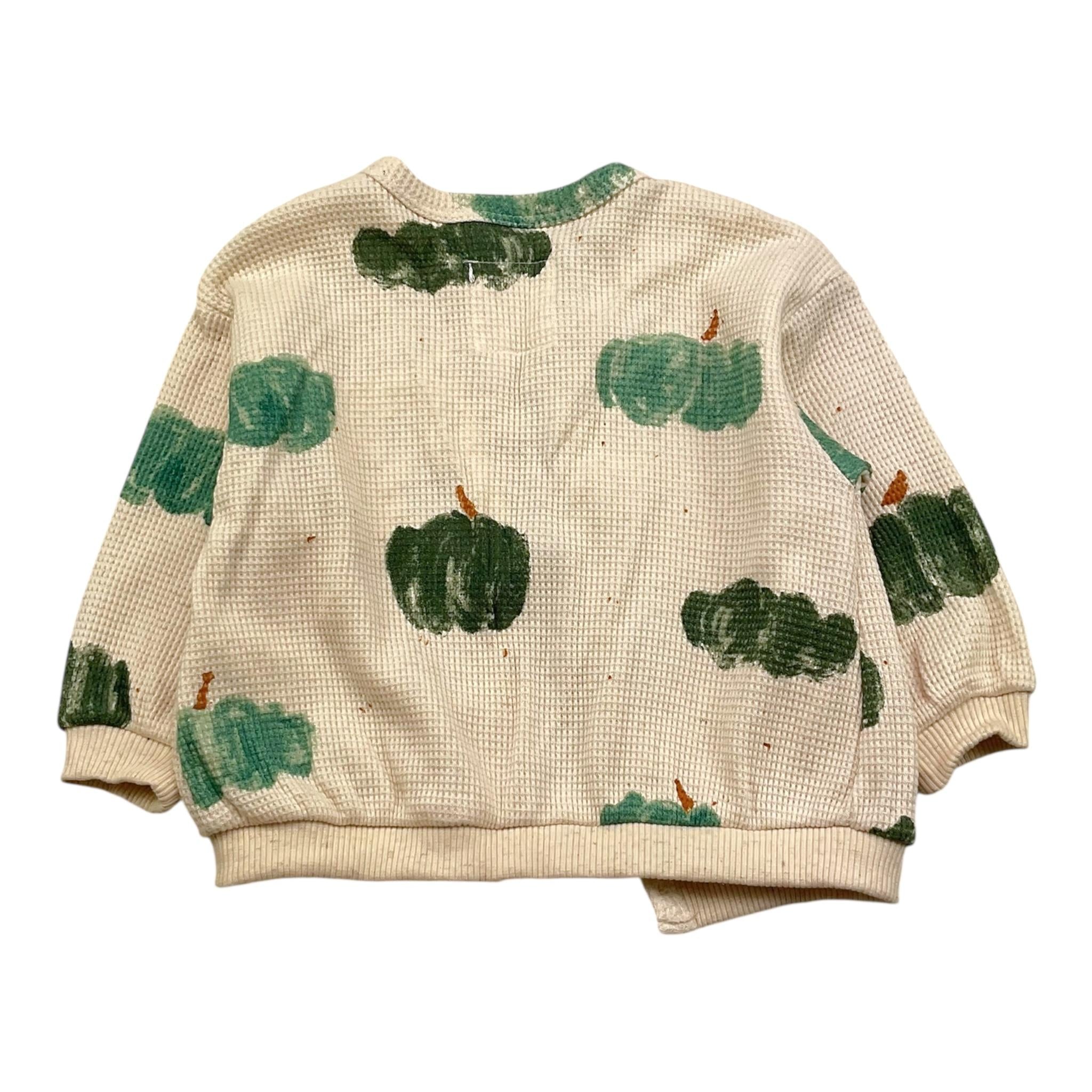 PLAY UP cardigan tinta unita con stampa Panna per Neonato PA011AP11250 PANNA PLAY UP 