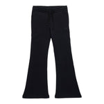Diesel Pantalone Modello Tuta Tinta Unita con Logo A Zampa per Bambina J02013 NERO DIESEL 