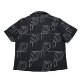 Do Not Conform Camicia Mezza Manica Tinta Unita Stampa Fantasia per Bambino DCA NERO DO NOT CONFORM 