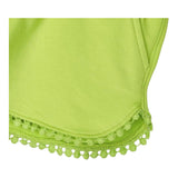 Mayoral Short Tinta Unica con Elastico In Vita per Neonata 607 VERDE ACIDO MAYORAL 