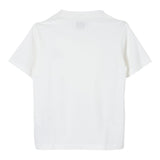 CP Company – Einfarbiges T-Shirt mit Rundhalsausschnitt und weißem Logo für Kinder